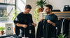 sustainable fashion men shopping