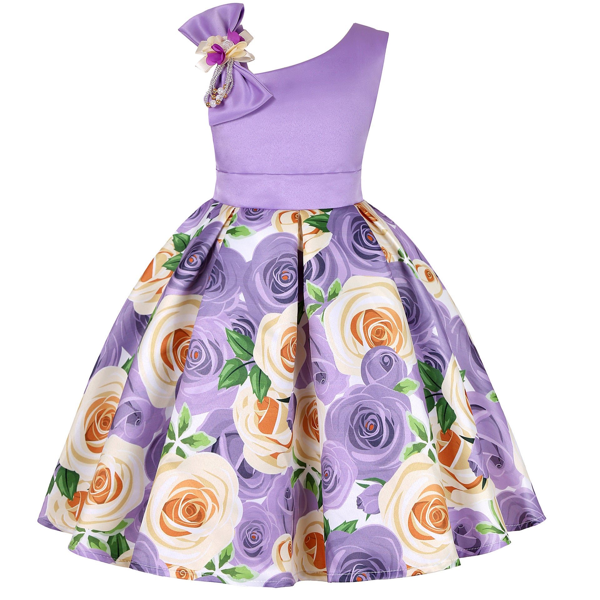 Digital Print Children's Dresses