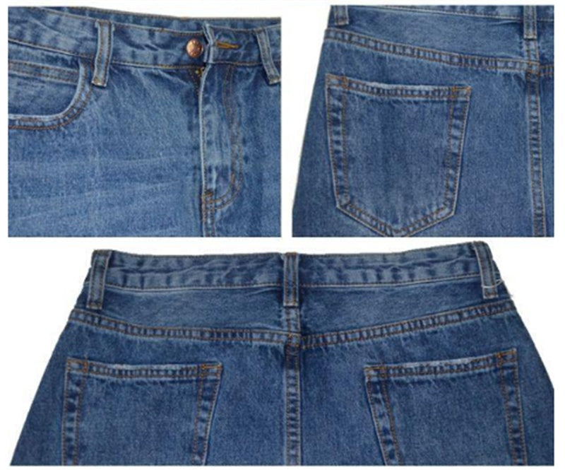 Long Skirts Denim Skirts