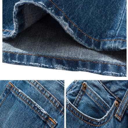 Long Skirts Denim Skirts