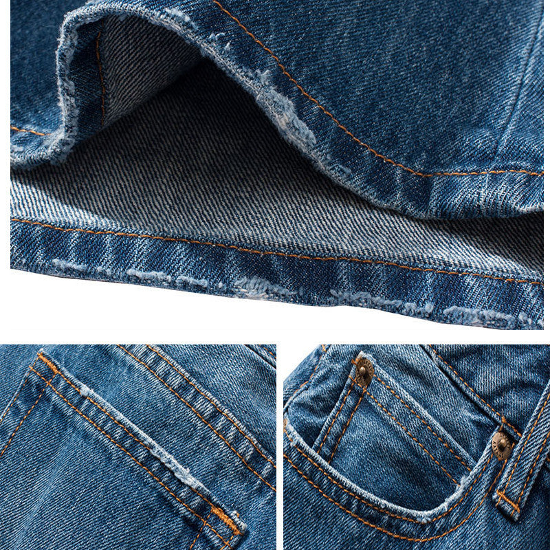 Long Skirts Denim Skirts