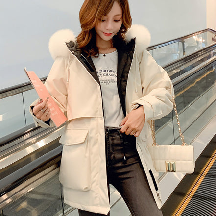 Hooded Faux Fur Collar