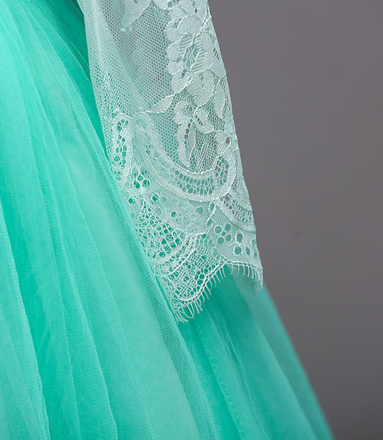 Long Flower Girl Dress