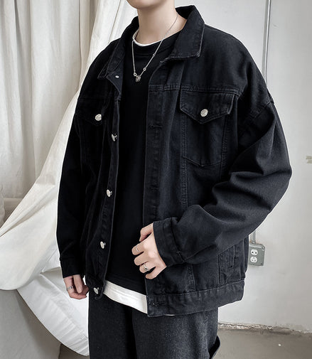 Vintage Wash Blue Denim Jacket