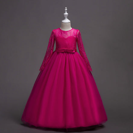 Long Flower Girl Dress