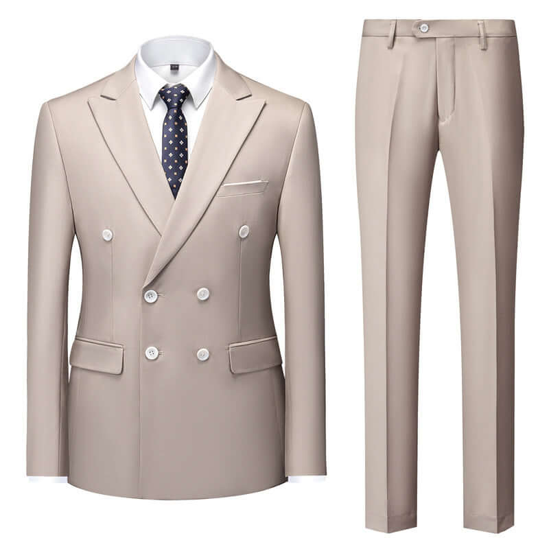 Casual Solid Color Two-piece Set