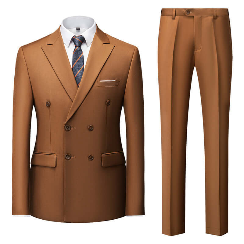 Casual Solid Color Two-piece Set