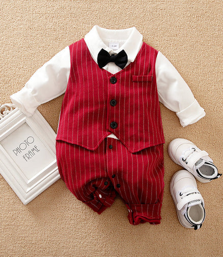 Baby Boy Gentleman Jumpsuit kid dress
