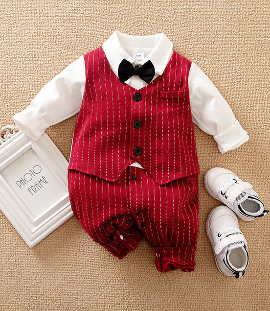 Baby Boy Gentleman Jumpsuit kid dress