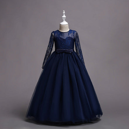 Long Flower Girl Dress