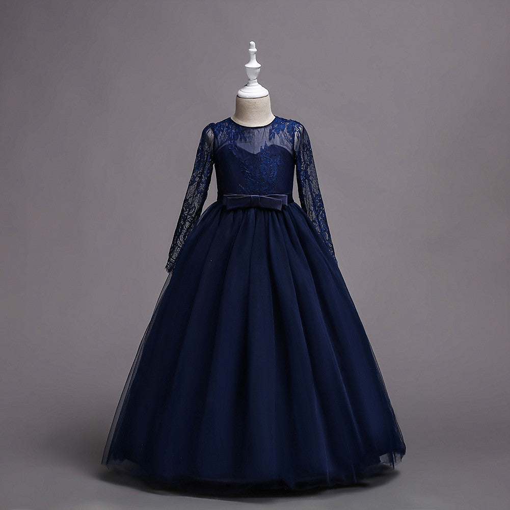 Long Flower Girl Dress